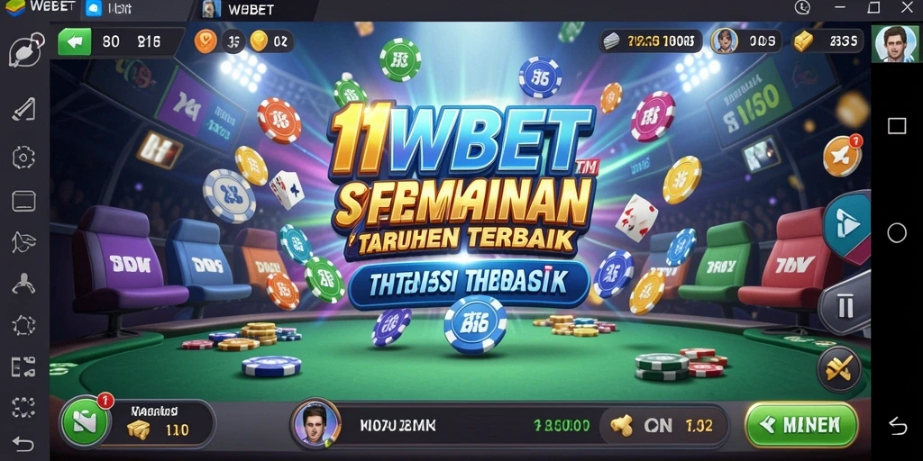 Tampilan gameplay menarik dari 11WBET yang menampilkan suasana taruhan yang menyenangkan.