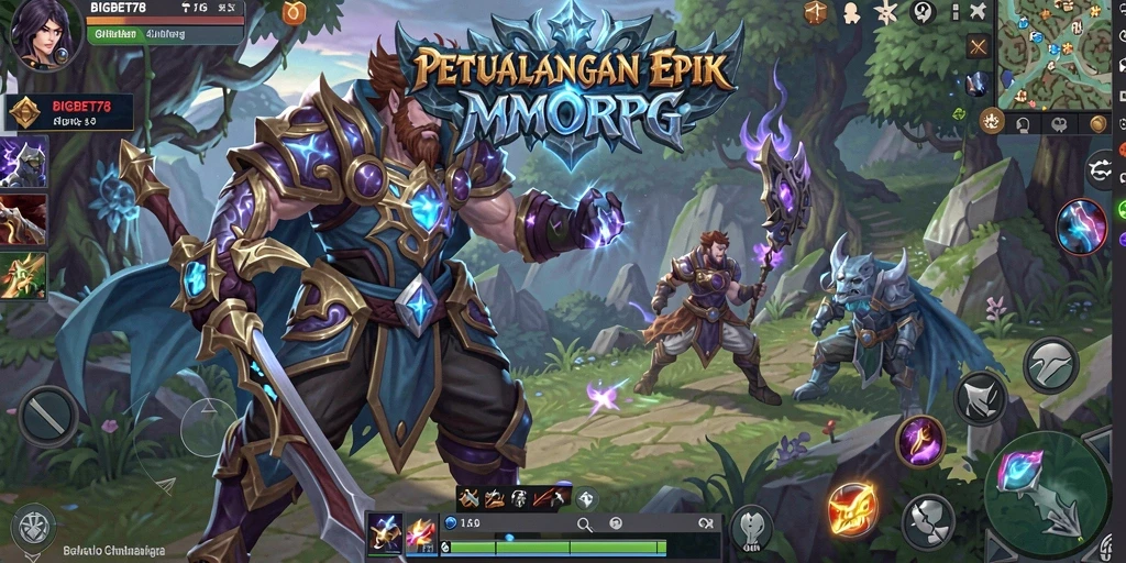 Tampilan gameplay seru dalam BIGBET78 yang penuh aksi.