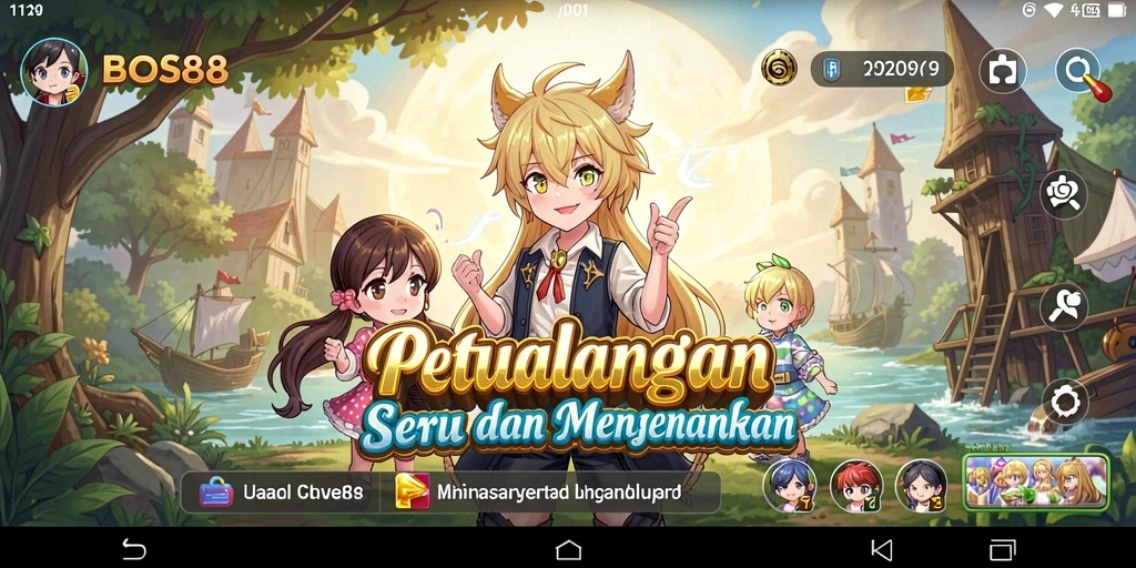 Gameplay Anime yang Seru dan Mengasyikan di BOS88.