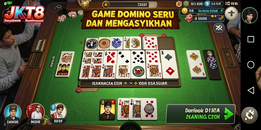 Tampilan menarik dari gameplay JKT8 yang penuh aksi.
