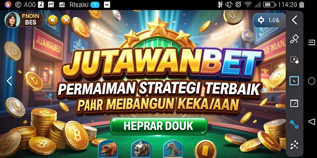 Tampilan gameplay seru dan menantang JUTAWANBET.