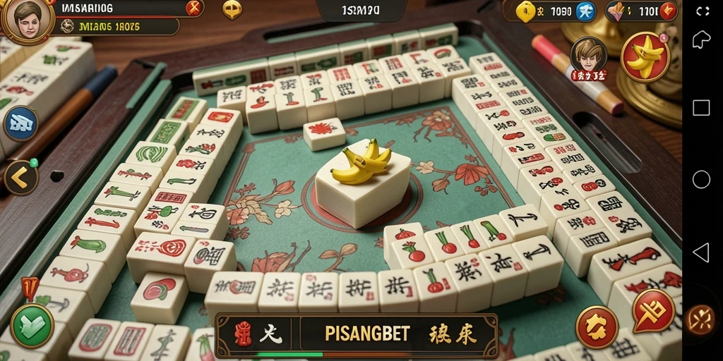 Screenshot menampilkan gameplay seru dari PISANGBET Mahjong.