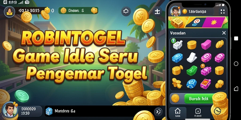 Tampilan gameplay ROBINTOGEL yang menawan dan interaktif.