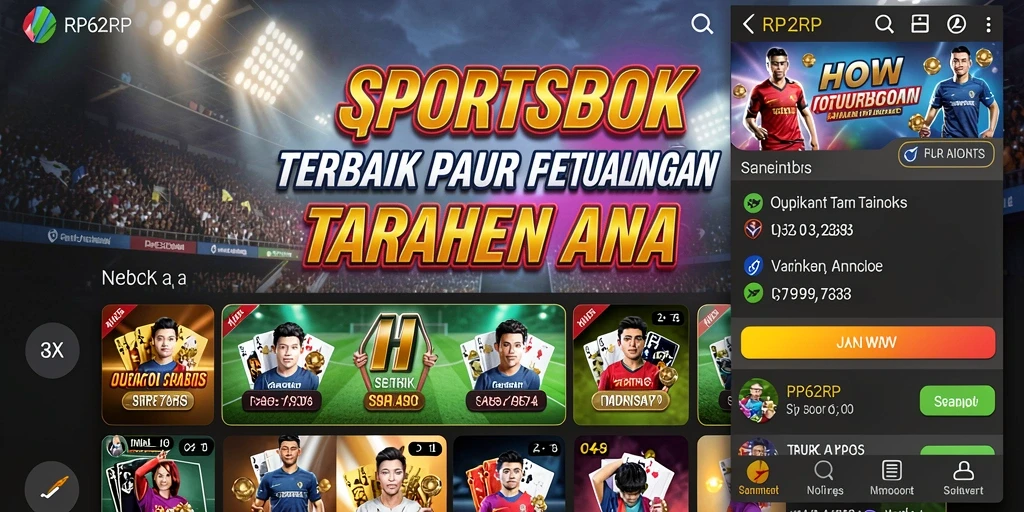 Tampilan menarik dari gameplay sportsbook RP62RP yang mengasyikkan.