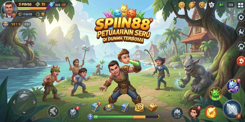 Gameplay Open World yang seru dan mendebarkan di SPIN88.
