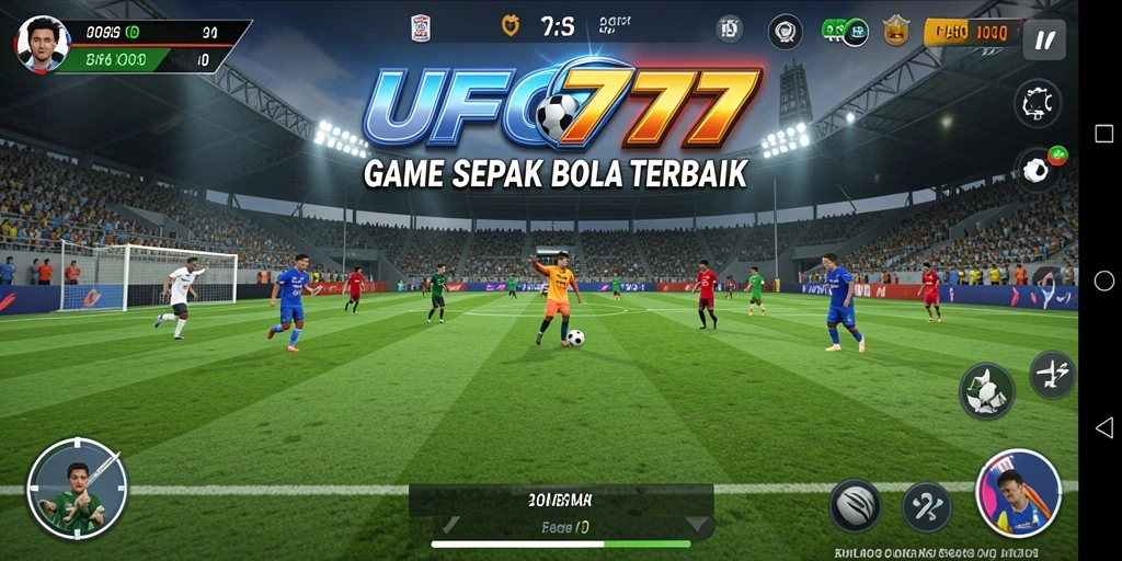 Tampilan gameplay menarik dari UFO777 yang penuh aksi sepak bola.