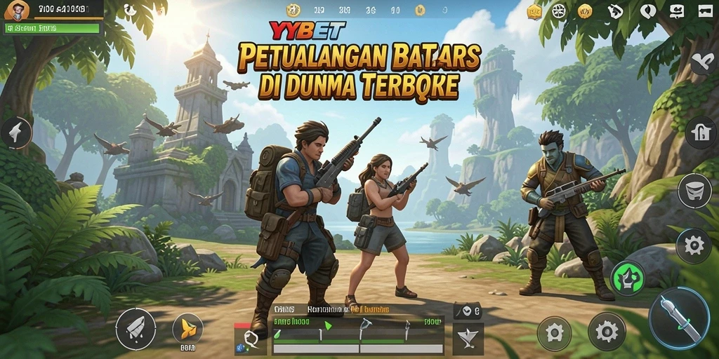 Tangkapan layar utama YYBET menampilkan gameplay eksplorasi Open World yang mengesankan.